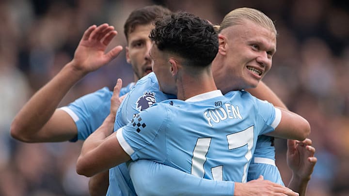 Man City take on Villarreal on Tuesday.