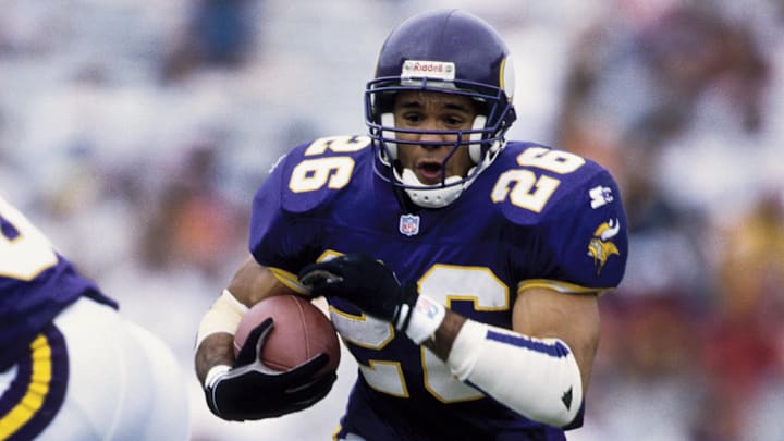 Former Minnesota Vikings running back Robert Smith