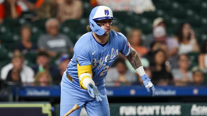 Carter Jensen and the Royals are underdogs in Houston. Carter Jensen and the Royals are underdogs in Houston.