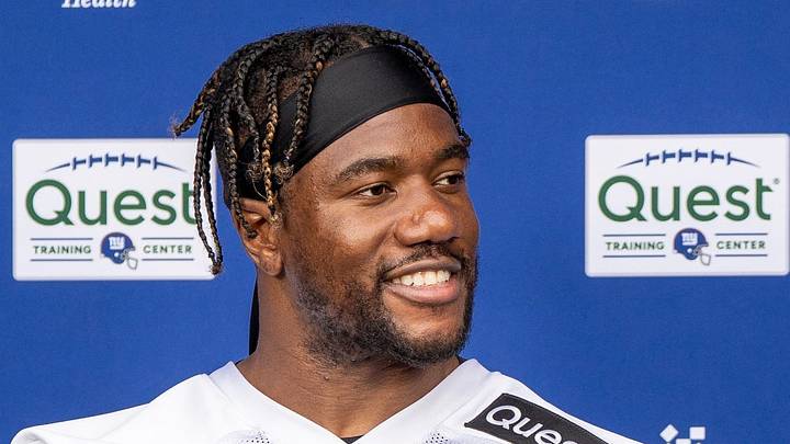 Carolina Panthers linebacker Bobby Okereke