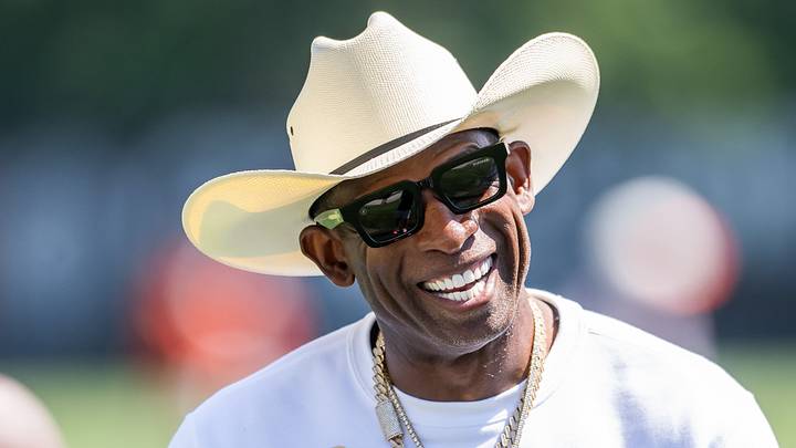 Jul 30, 2026; Berea, OH, USA; Cleveland Browns quarterback Shedeur Sanders (2) talks with his father Deion Sanders during training camp at CrossCountry Mortgage Campus. Mandatory Credit: Ken Blaze-Imagn Images Jul 30, 2026; Berea, OH, USA; Cleveland Browns quarterback Shedeur Sanders (2) talks with his father Deion Sanders during training camp at CrossCountry Mortgage Campus. Mandatory Credit: Ken Blaze-Imagn Images