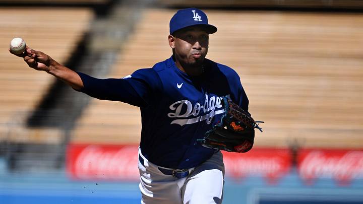 Los Angeles Dodgers defeated the Washington Nationals 5-3 to win a baseball game.