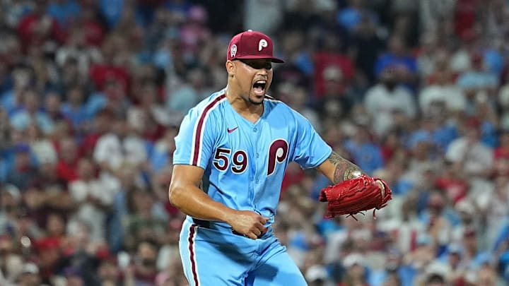 Phillies closer Jhoan Duran's splitter has been a massive weapon for him on the mound.