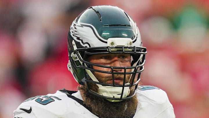 Philadelphia Eagles offensive tackle Lane Johnson