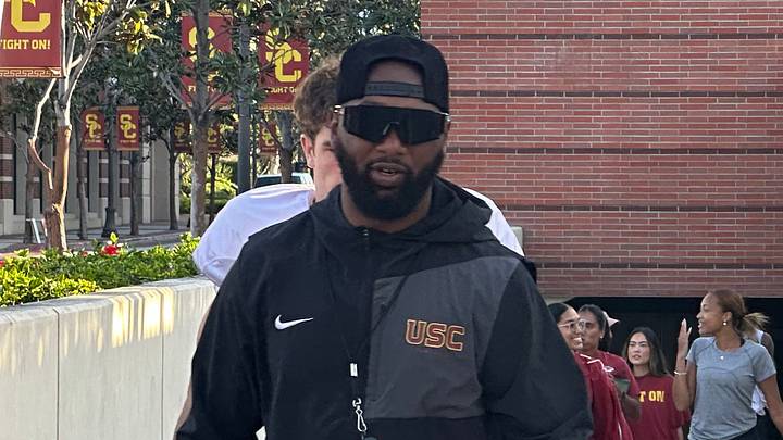 USC Trojans cornerbacks coach Trovon Reed USC Trojans cornerbacks coach Trovon Reed