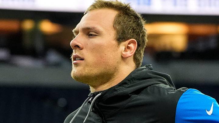 Detroit Lions linebacker Jack Campbell 