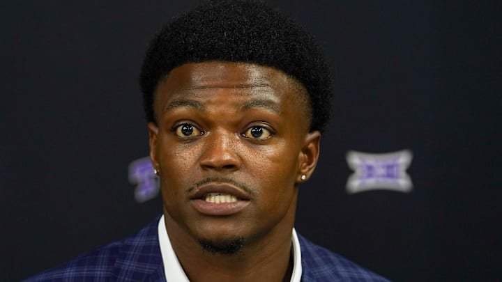 TCU defensive back Bud Clark