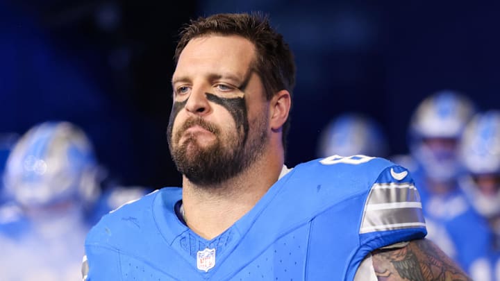 Detroit Lions tackle Taylor Decker Detroit Lions tackle Taylor Decker