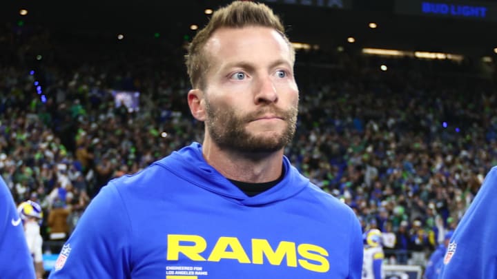 Los Angeles Rams head coach Sean McVay