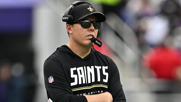 New Orleans Saints HC Kellen Moore New Orleans Saints HC Kellen Moore