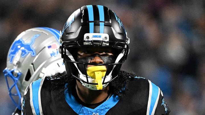 Carolina Panthers wide receiver John Metchie III 