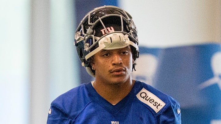 New York Giants wide receiver Jalin Hyatt 