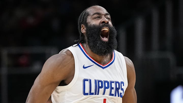 Former Clippers guard James Harden.