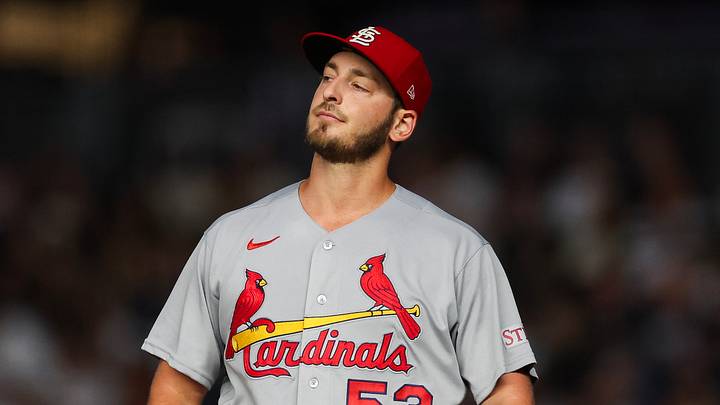 St. Louis Cardinals pitcher Andre Pallante