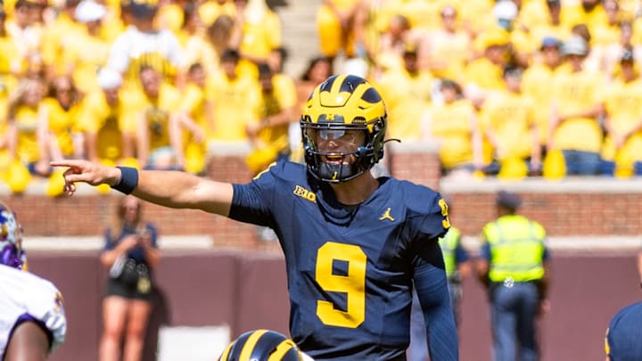 Former Michigan quarterback J.J. McCarthy