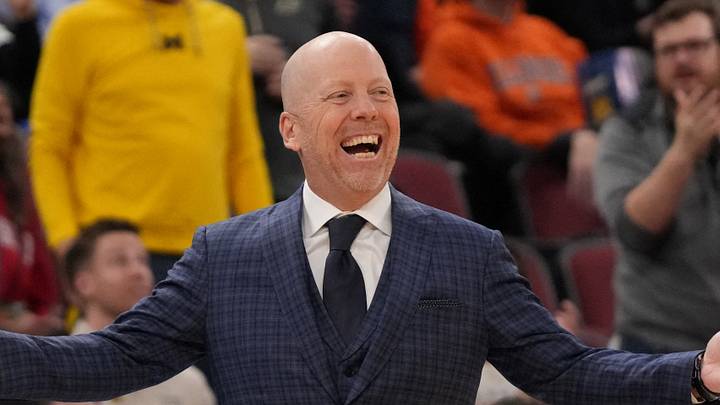 Mar 14, 2026; Chicago, IL, USA; UCLA Bruins head coach Mick Cronin reacts after being called for a technical against the Purdue Boilermakers during the first half at United Center. Mandatory Credit: David Banks-Imagn Images Mar 14, 2026; Chicago, IL, USA; UCLA Bruins head coach Mick Cronin reacts after being called for a technical against the Purdue Boilermakers during the first half at United Center. Mandatory Credit: David Banks-Imagn Images