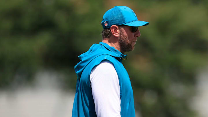Jacksonville Jaguars head coach Liam Coen walks off the field after an NFL training camp session at the Miller Electric Center, Thursday, Aug. 14, 2025 in Jacksonville, Fla. Jacksonville Jaguars head coach Liam Coen walks off the field after an NFL training camp session at the Miller Electric Center, Thursday, Aug. 14, 2025 in Jacksonville, Fla.
