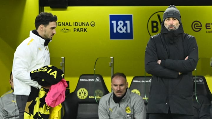 Mats Hummels und Marco Rose