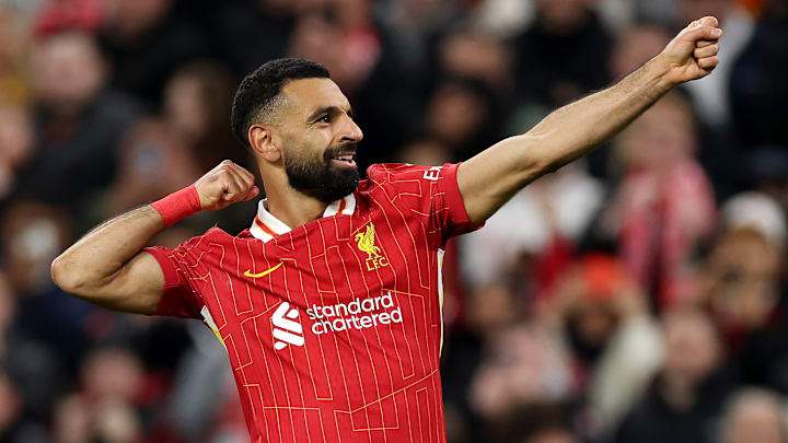 Mohamed Salah was on the scoresheet again for Liverpool this week