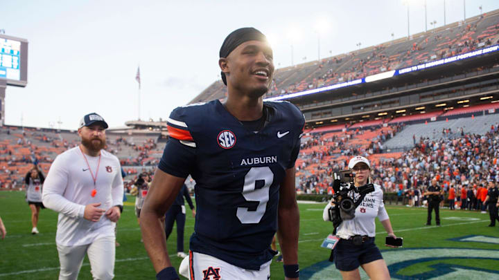 Deuce Knight totaled over 400 yards and six touchdowns in Auburn's blowout win over Mercer.