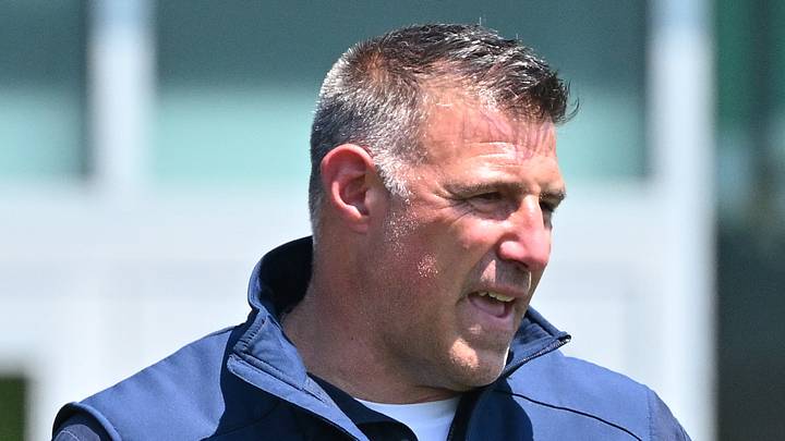 Jun 10, 2026; Foxborough, MA, USA; New England Patriots head coach Mike Vrabel watches over practice during minicamp at Gillette Stadium. Mandatory Credit: Eric Canha-Imagn Images Jun 10, 2026; Foxborough, MA, USA; New England Patriots head coach Mike Vrabel watches over practice during minicamp at Gillette Stadium. Mandatory Credit: Eric Canha-Imagn Images