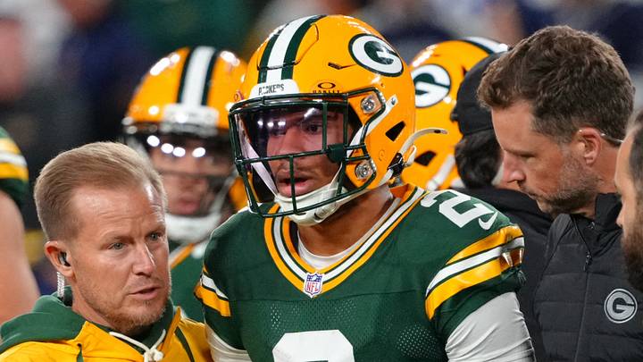  Bay Packers cornerback Brandon Cisse (2) is helped off the field after an injury during the second half against the Cowboys.