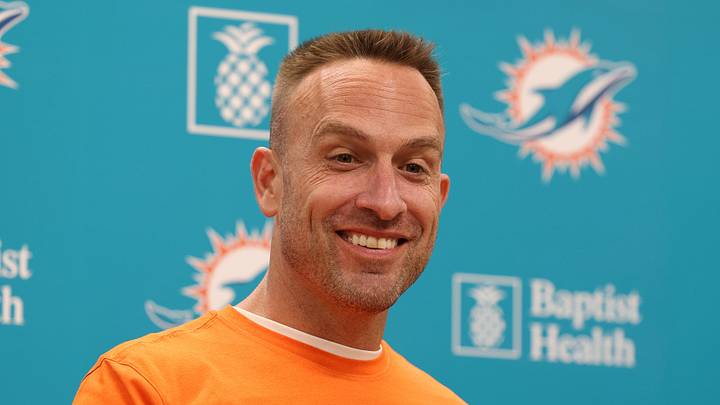 Miami Dolphins head coach Jeff Hafley
