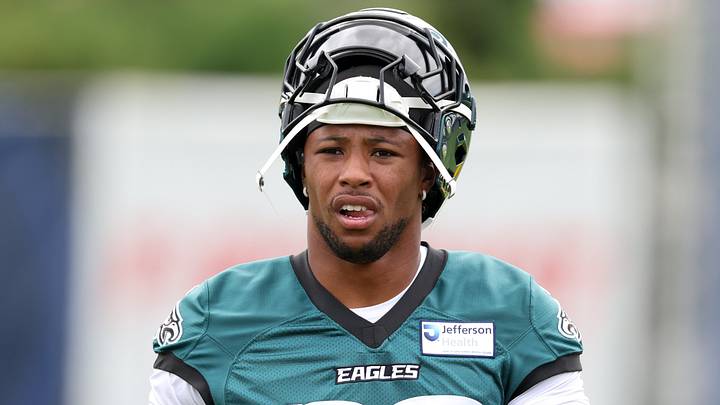 Philadelphia Eagles running back Saquon Barkley