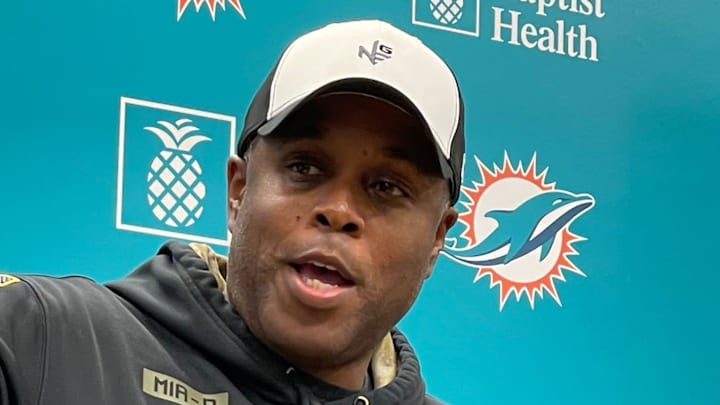 Former Miami Dolphins general manager Chris Grier