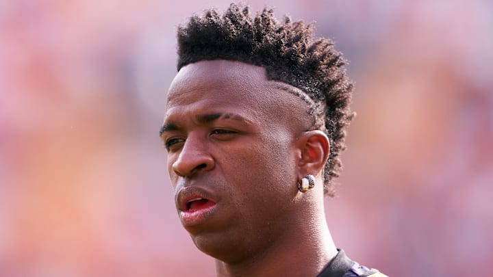 Vinicius Junior a vécu une dure soirée dimanche.