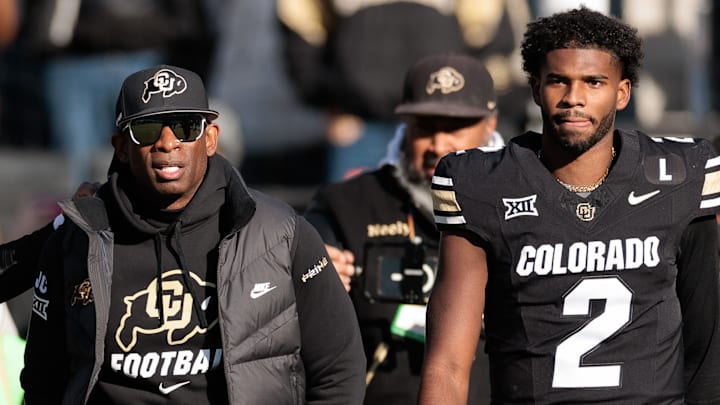 Deion Sanders didn't appreciate the reporting on his son, Shedeur, and his alleged preferred NFL landing spots