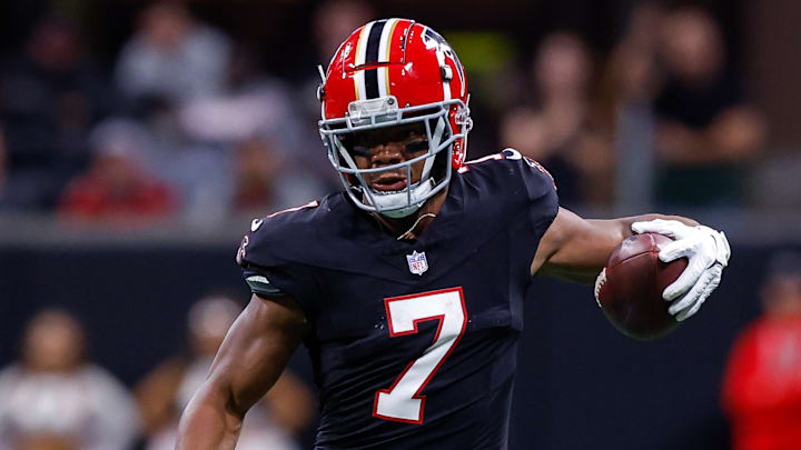 Atlanta Falcons running back Bijon Robinson