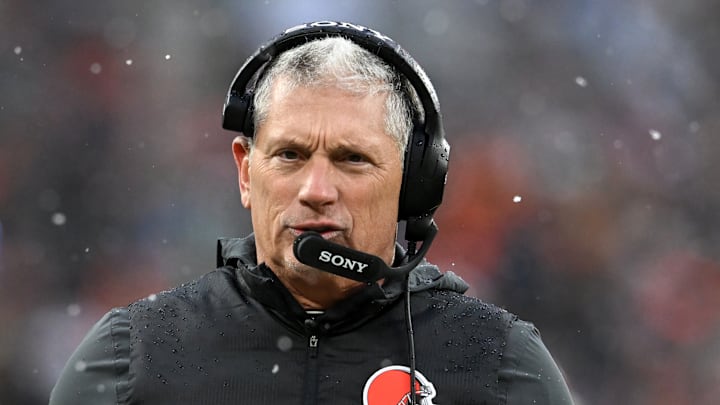 Cleveland Browns defensive coordinator Jim Schwartz.