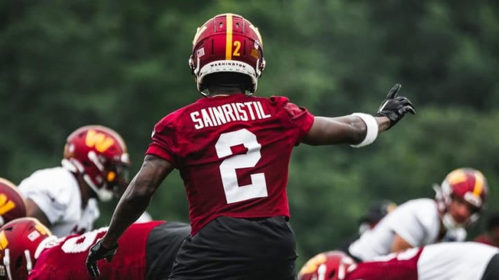 Washington Commanders cornerback Mike Sainristil. Washington Commanders cornerback Mike Sainristil.