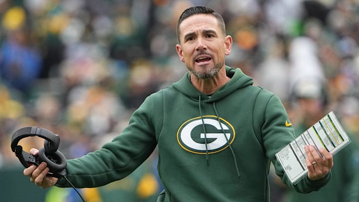 Green Bay Packers head coach Matt LaFleur