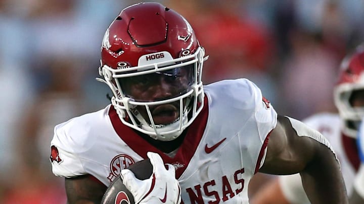 Arkansas Razorback running back Mike Washington Jr. is one of the best players available entering Day 3.