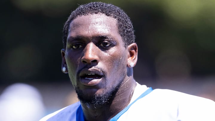 Carolina Panthers defensive lineman Tershawn Wharton