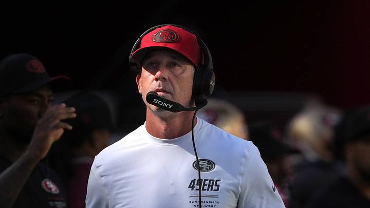 San Francisco 49ers head coach Kyle Shanahan