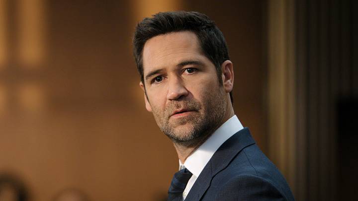 The Lincoln Lawyer. Manuel Garcia-Rulfo as Mickey Haller in episode 408 of The Lincoln Lawyer