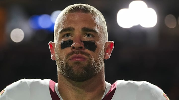 Washington Commanders tight end Zach Ertz Washington Commanders tight end Zach Ertz
