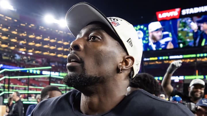 Seattle Seahawks defensive end DeMarcus Lawrence