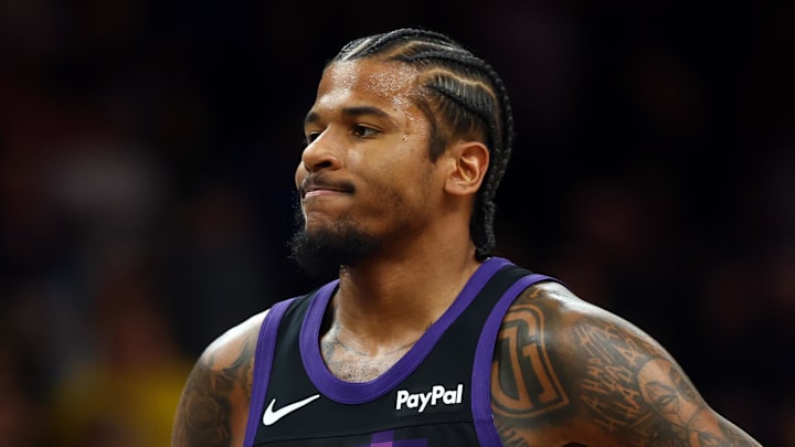 Feb 21, 2026; Phoenix, Arizona, USA; Phoenix Suns guard Jalen Green (4) against the Orlando Magic at Mortgage Matchup Center. Mandatory Credit: Mark J. Rebilas-Imagn Images Feb 21, 2026; Phoenix, Arizona, USA; Phoenix Suns guard Jalen Green (4) against the Orlando Magic at Mortgage Matchup Center. Mandatory Credit: Mark J. Rebilas-Imagn Images