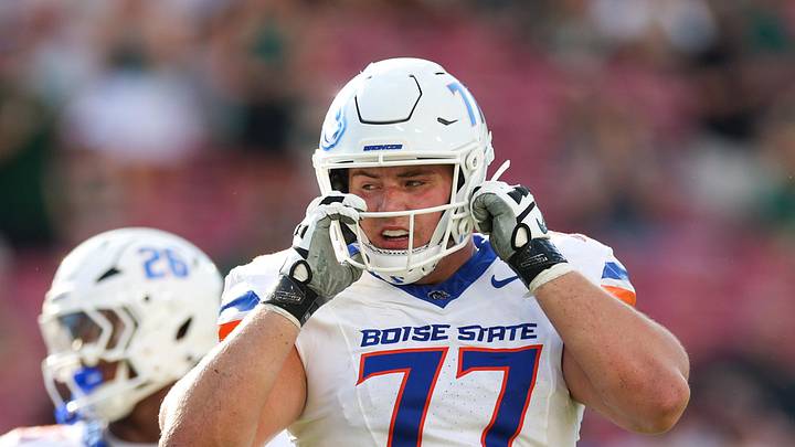 Denver Broncos rookie offensive lineman Kage Casey Denver Broncos rookie offensive lineman Kage Casey