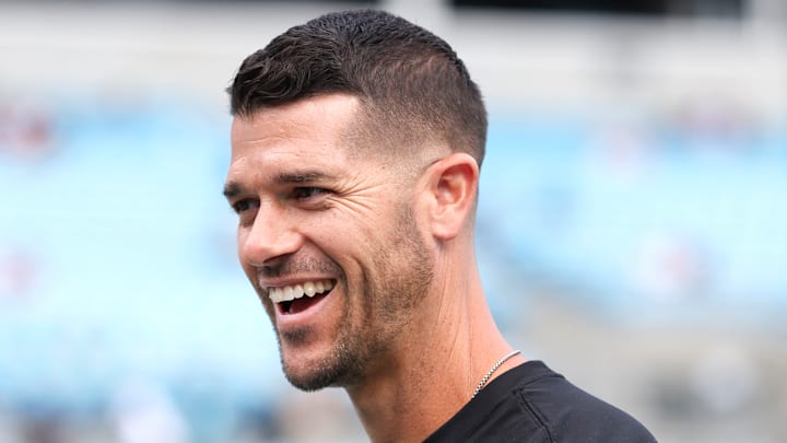 Carolina Panthers head coach Dave Canales Carolina Panthers head coach Dave Canales