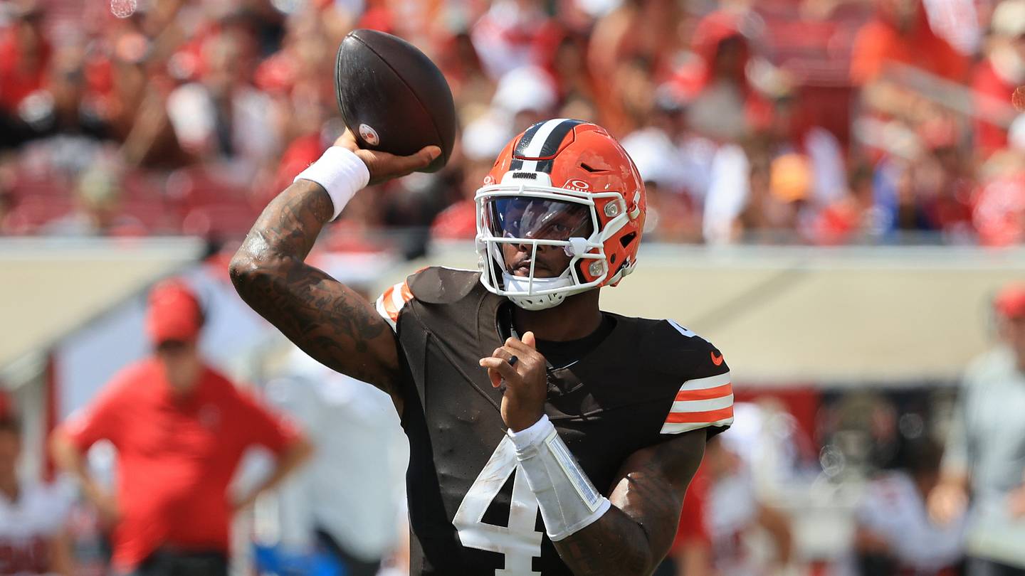 Browns should be hopeful after Deshaun Watson seemingly improved his biggest weakness
