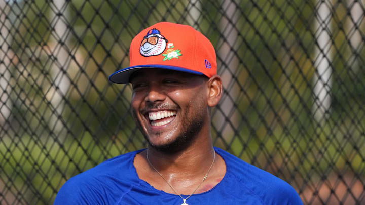 New York Mets pitcher Freddy Peralta New York Mets pitcher Freddy Peralta