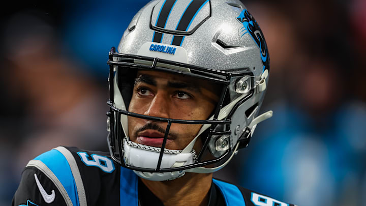 Carolina Panthers quarterback Bryce Young