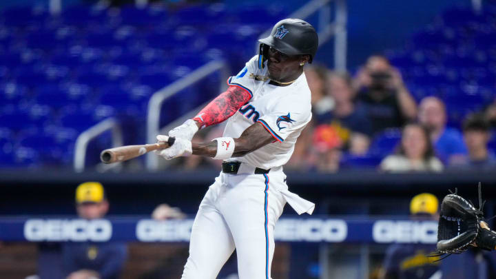 Miami Marlins outfielder Jazz Chisholm Jr. has been linked with the Atlanta Braves several times.