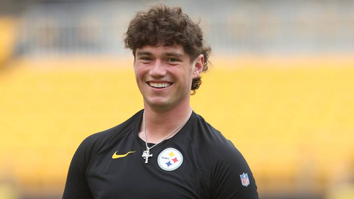 Pittsburgh Steelers quarterback Drew Allar 