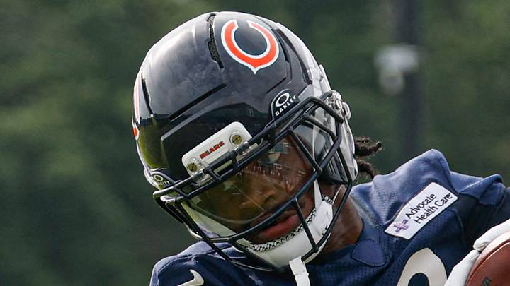 Chicago Bears wide receiver Jahdae Walker